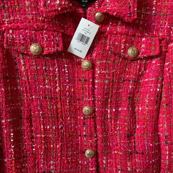 Hot Pink Piper Tweed Jacket | Poshmark